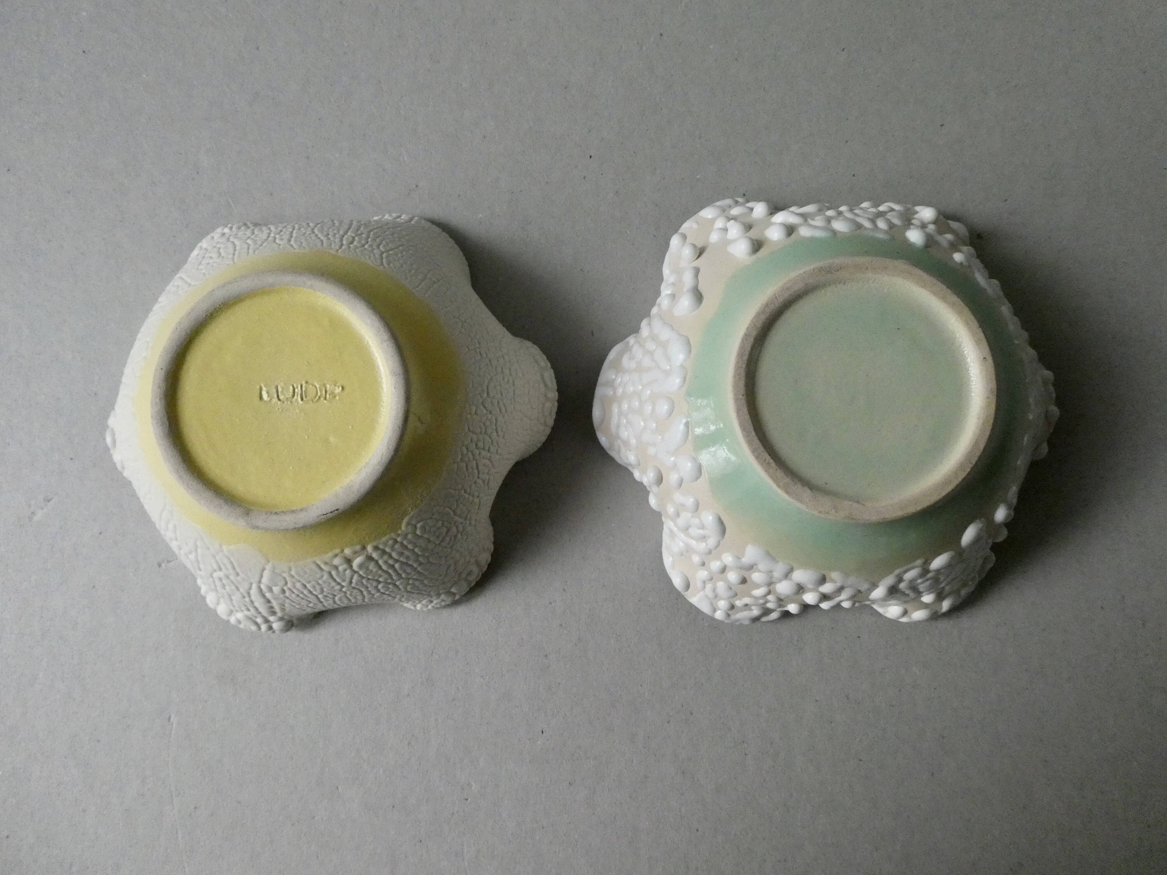 Set of 2 Lude ceramic cups from the 50/60