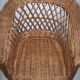 Wicker child fauteuril