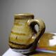 Pretty bowl or small original vintage stoneware cup signed "Marie" La Borne?