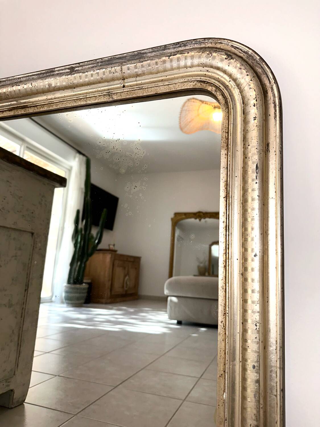 Antique Louis-Philippe 19th century mirror