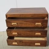 Walnut Art Deco dresser