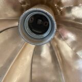 Metal flower chandelier