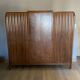 Art Deco 3-door wardrobe