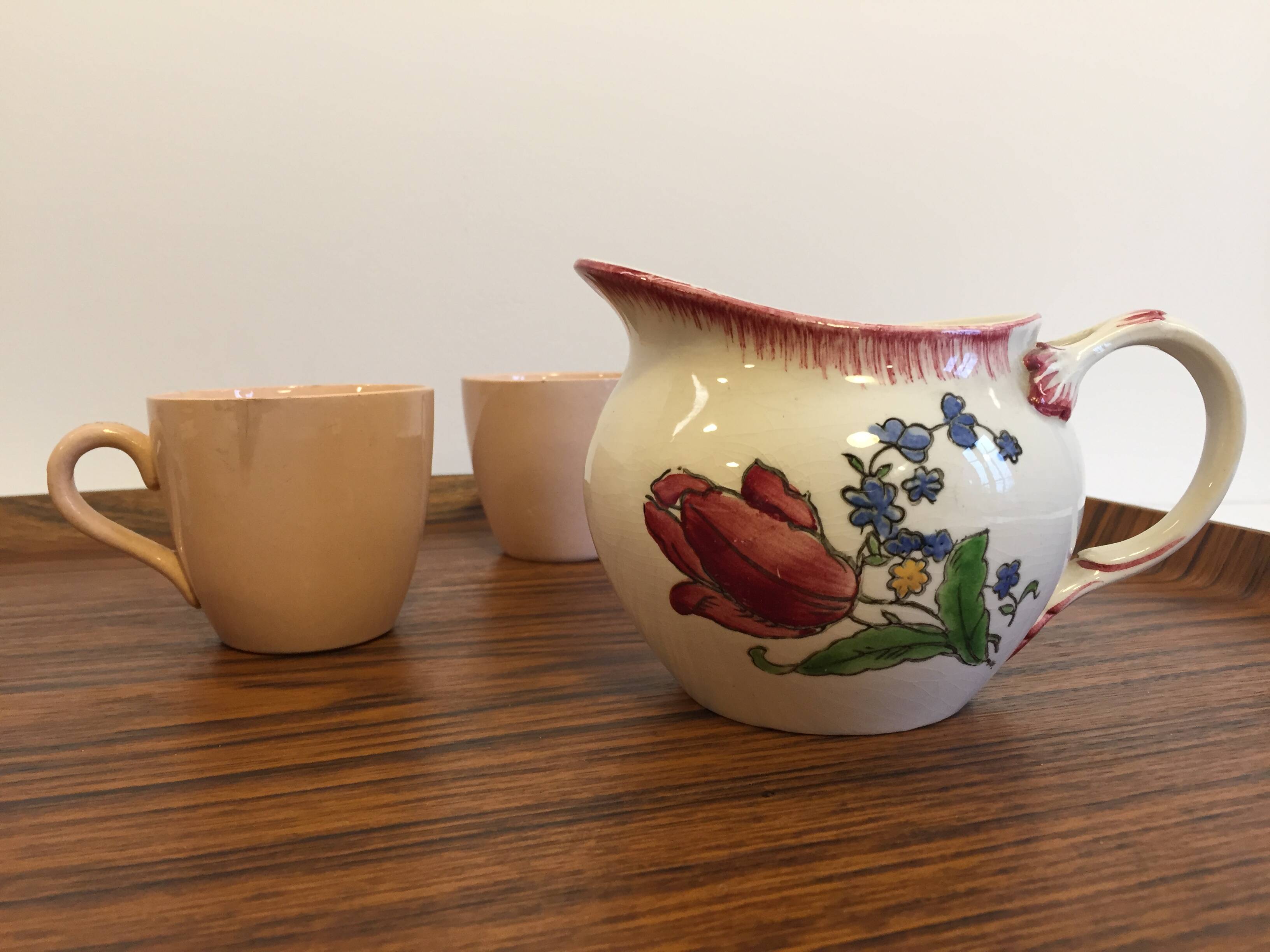 Gien coffee service from the 1930s