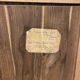 Armoire bois vintage art déco miroir