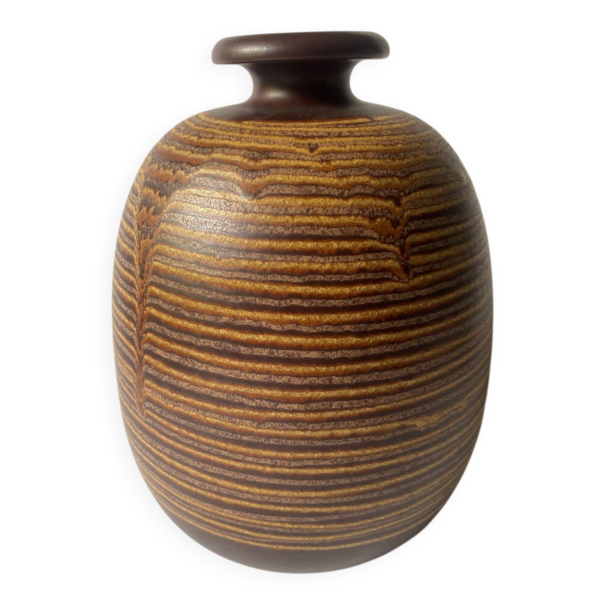 Vintage vase from the 60s, signed