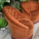 Sofa and chair toad velvet padded velvet