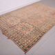 Peach Vintage Moroccan Rug 164 x 266 cm, Berber Wool Rug, Handmade Boho Rug