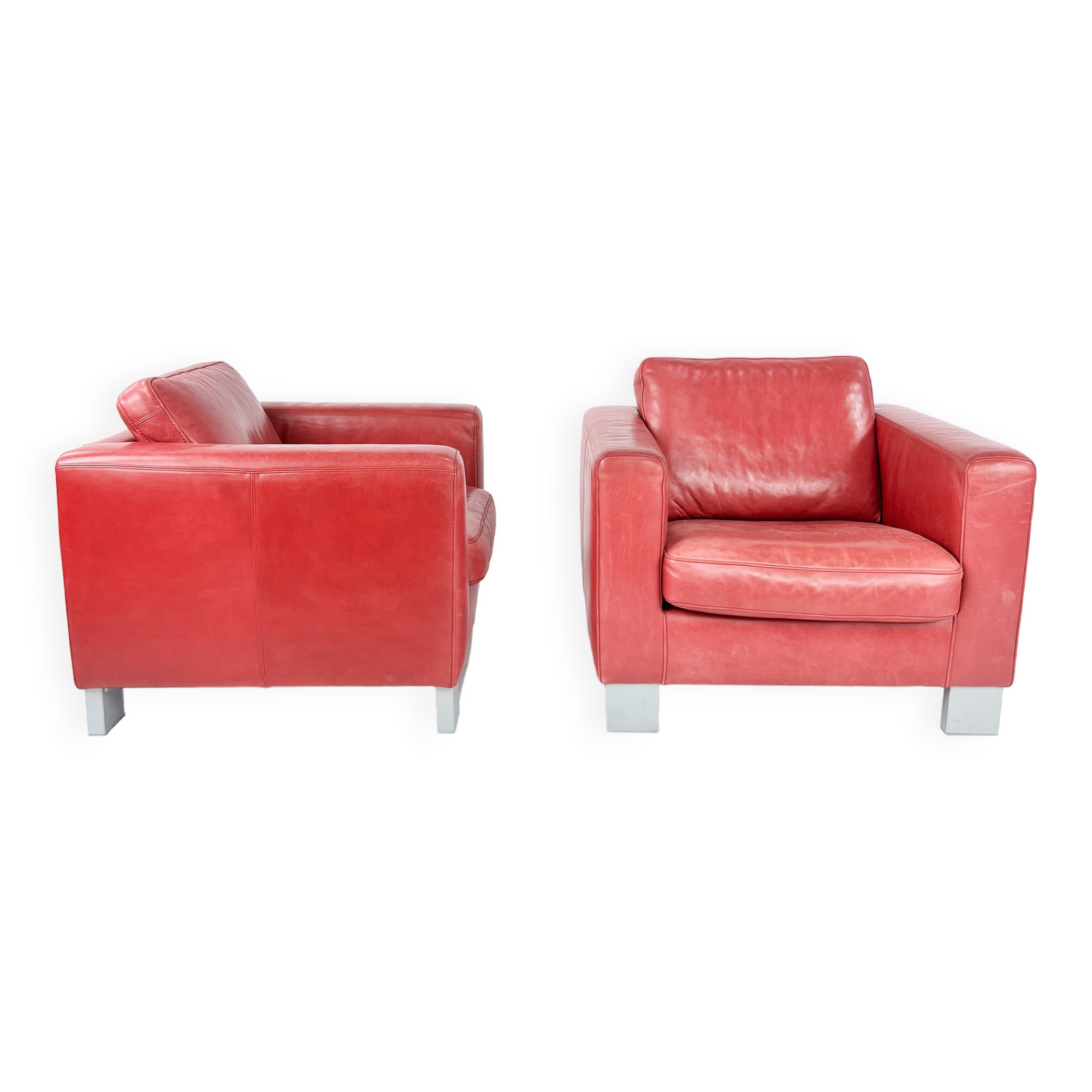 Set van 2 Topform Fauteuils, 1990s