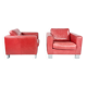 Set van 2 Topform Fauteuils, 1990s