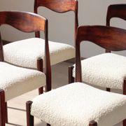 Set of 4 Scandinavian rosewood chairs – Otto Møller style | Vintage