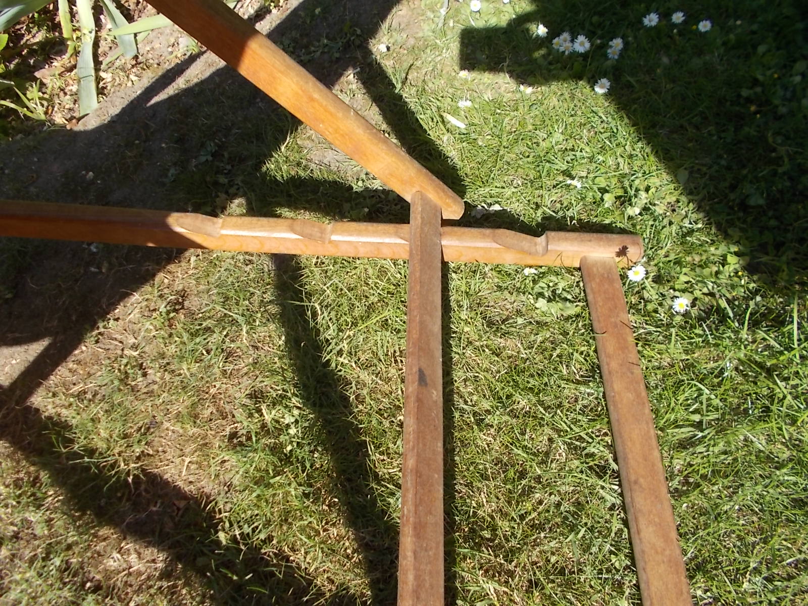 Vintage orange and brown transat