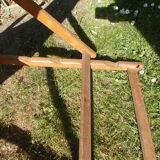 Vintage orange and brown transat