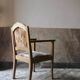 Art Deco chair with armrests