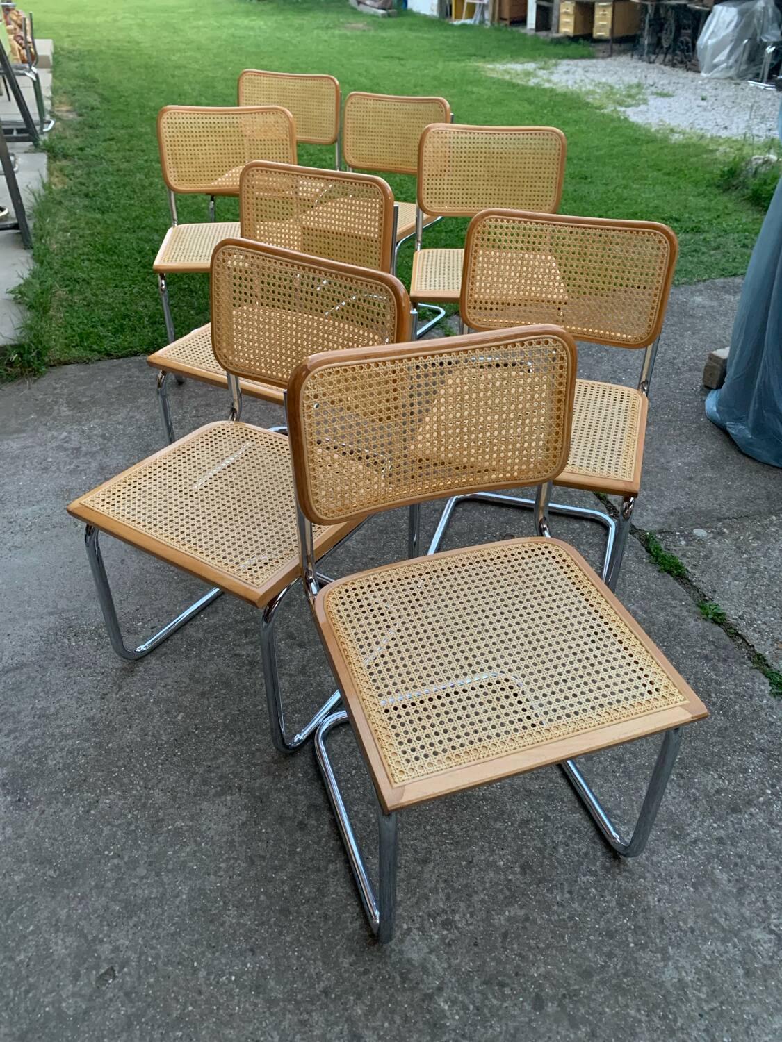 Chaises Marcel Breuer B32 Cesca, 70