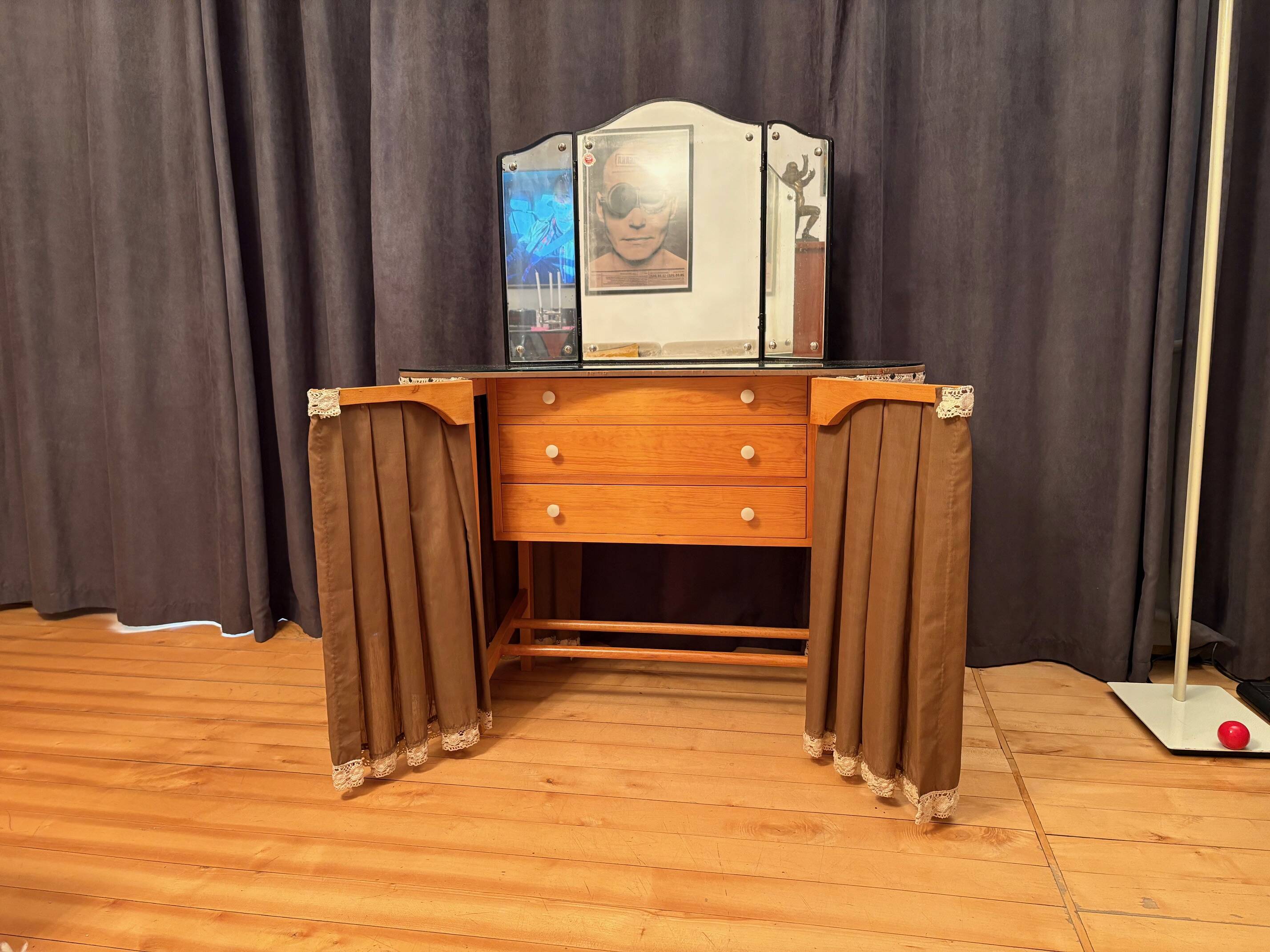 Dressing table, Scandinavia, 1940s/1950s
