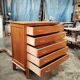 Commode vintage 50s pieds compas