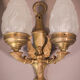 Pair of Wall Lamps with Angels
