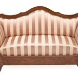 Recamier silk loveseat, 1920