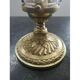 Ceiling lamp/wall lamp/suspension bronze/glass art deco glass signed HOLOPHANE PATENT