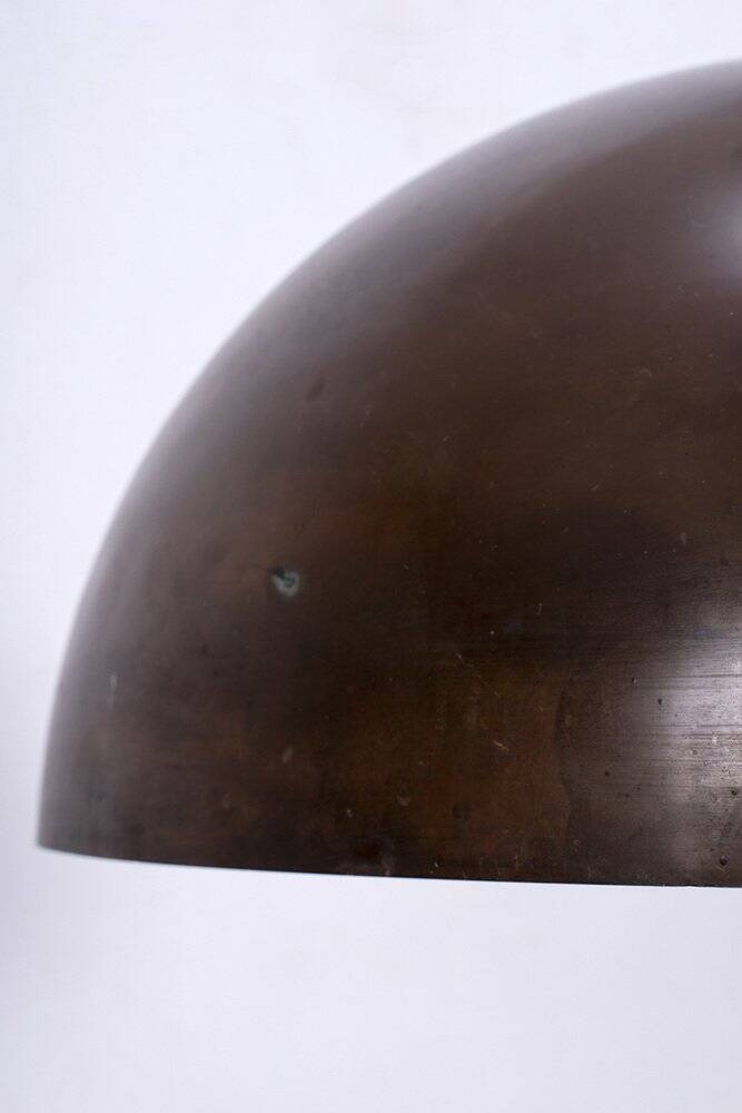 Vintage Scandinavian Copper Pendant