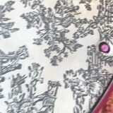 Vintage curved glass frame