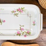 Cake dish "roses" Limoges