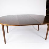 A set of four dining room chairs of teak of danish design, 1960s