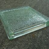 Engineered glass trivet, vintage 60s