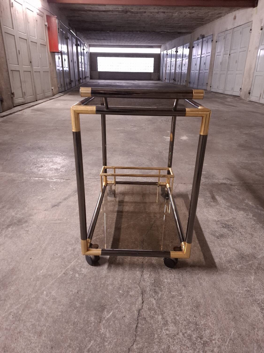 Vintage 80'S serving trolley