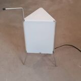 60s tripod lamp in plexiglass and metal
