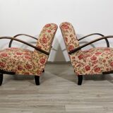 Armchairs by Jindřich Halabala, Set of 2
