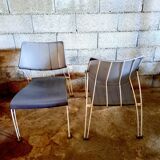 Pair of vintage HASSLO armchairs by Monika MULDER for Ikéa 1990