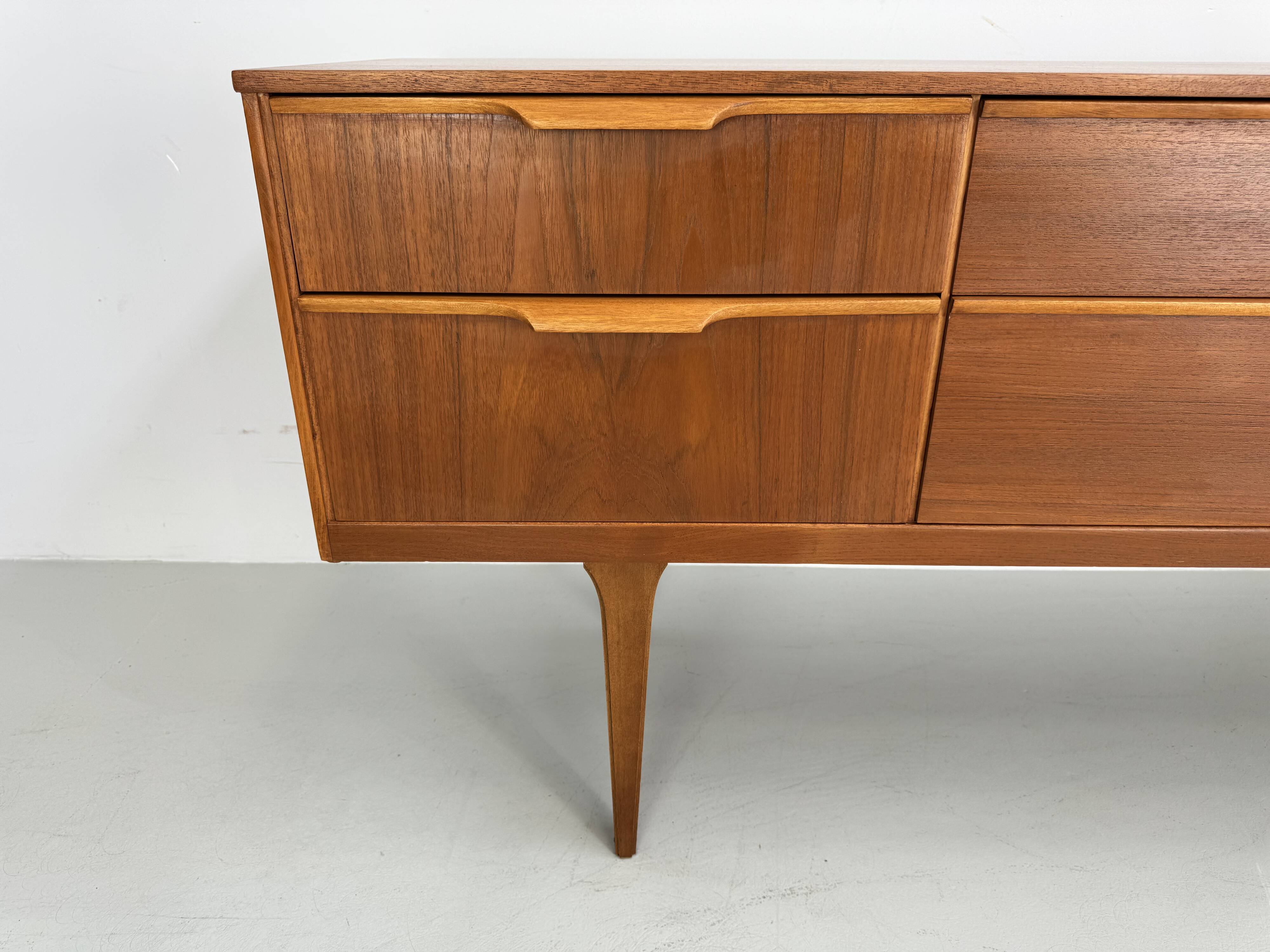 Vintage 6-drawer sideboard by Austinsuite, designed by Frank Guille i