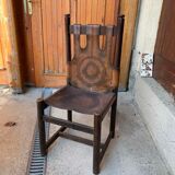 Craftsman Leather Chair, 1970s