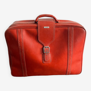 Valise de voyage en cuir Samsonite