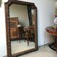 Mirror carved wooden frame late 17th century 137x70 cm