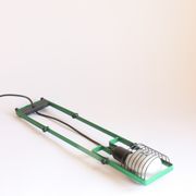 Lampe de table verte « Sintesi » d’Ernesto Gismondi pour Artemide, 1976.