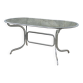 Mid Century dining table by Gastone Rinaldi for Rima, Italy.