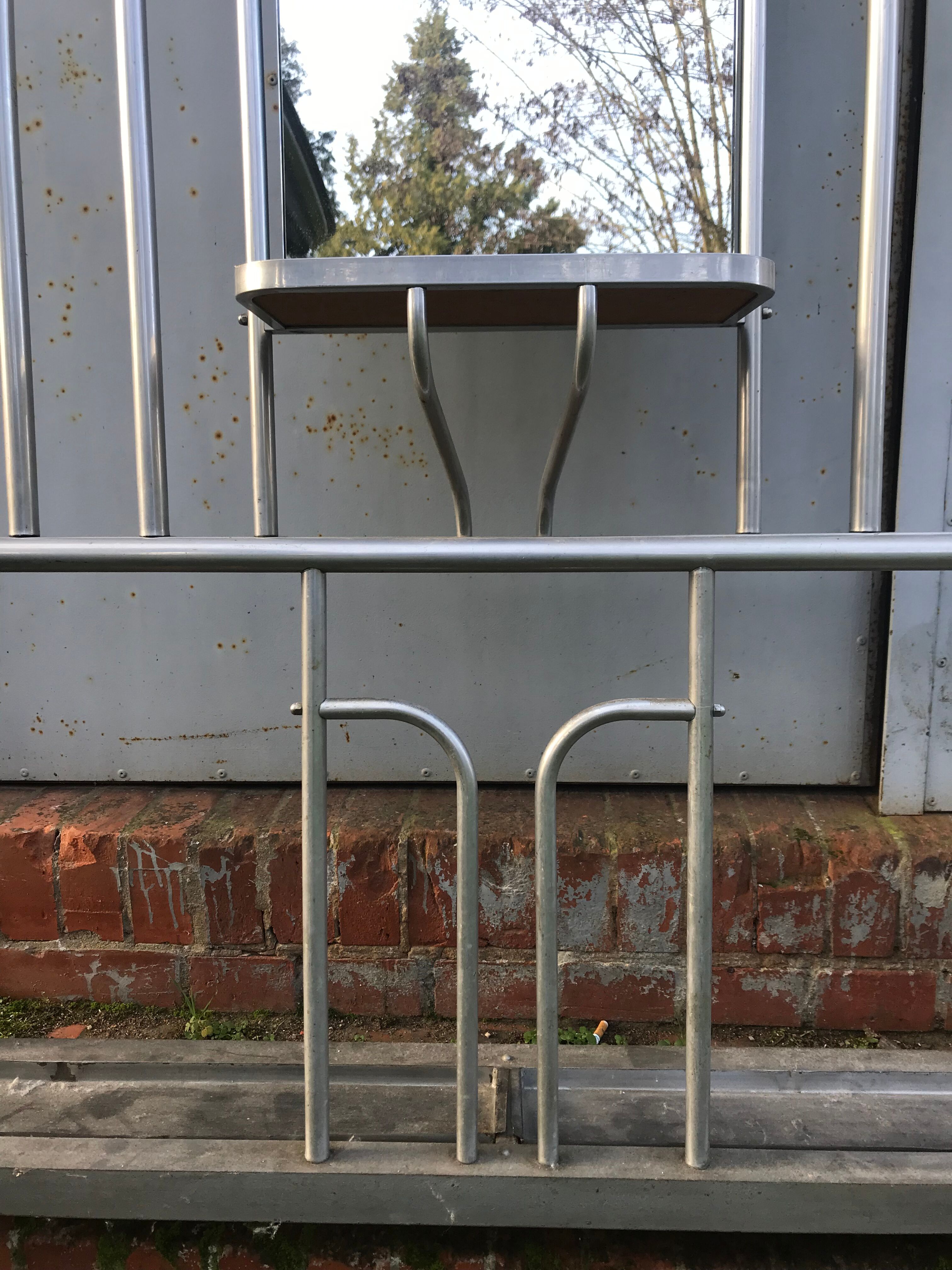 Art Deco tin cloakroom