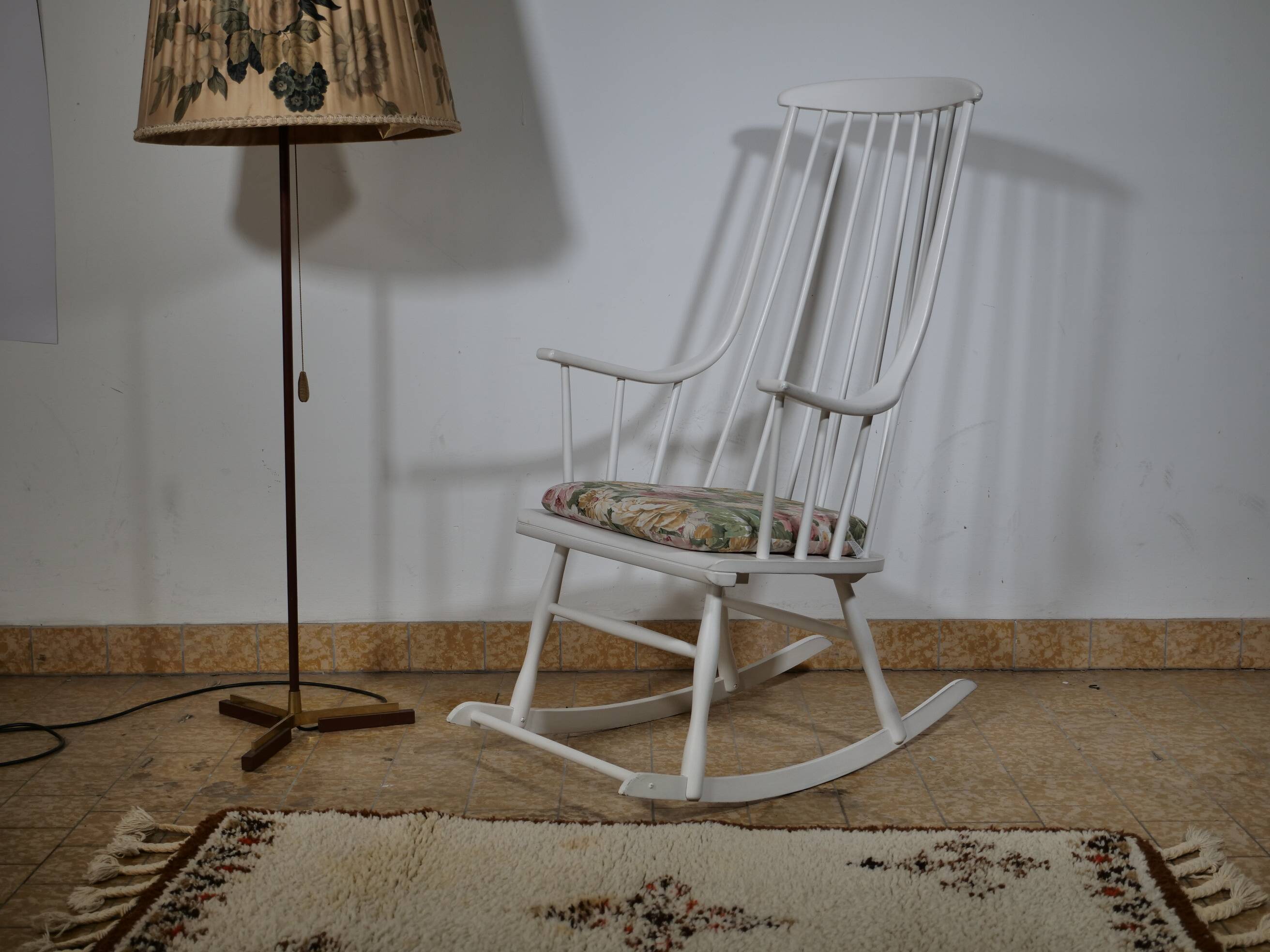 Fauteuil à bascule de Lena Larsson pour Nesto, années 1960