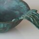 Patinated bronze cup, early 20th century