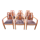 Art Deco style armchairs