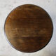 Solid oak pedestal wheel