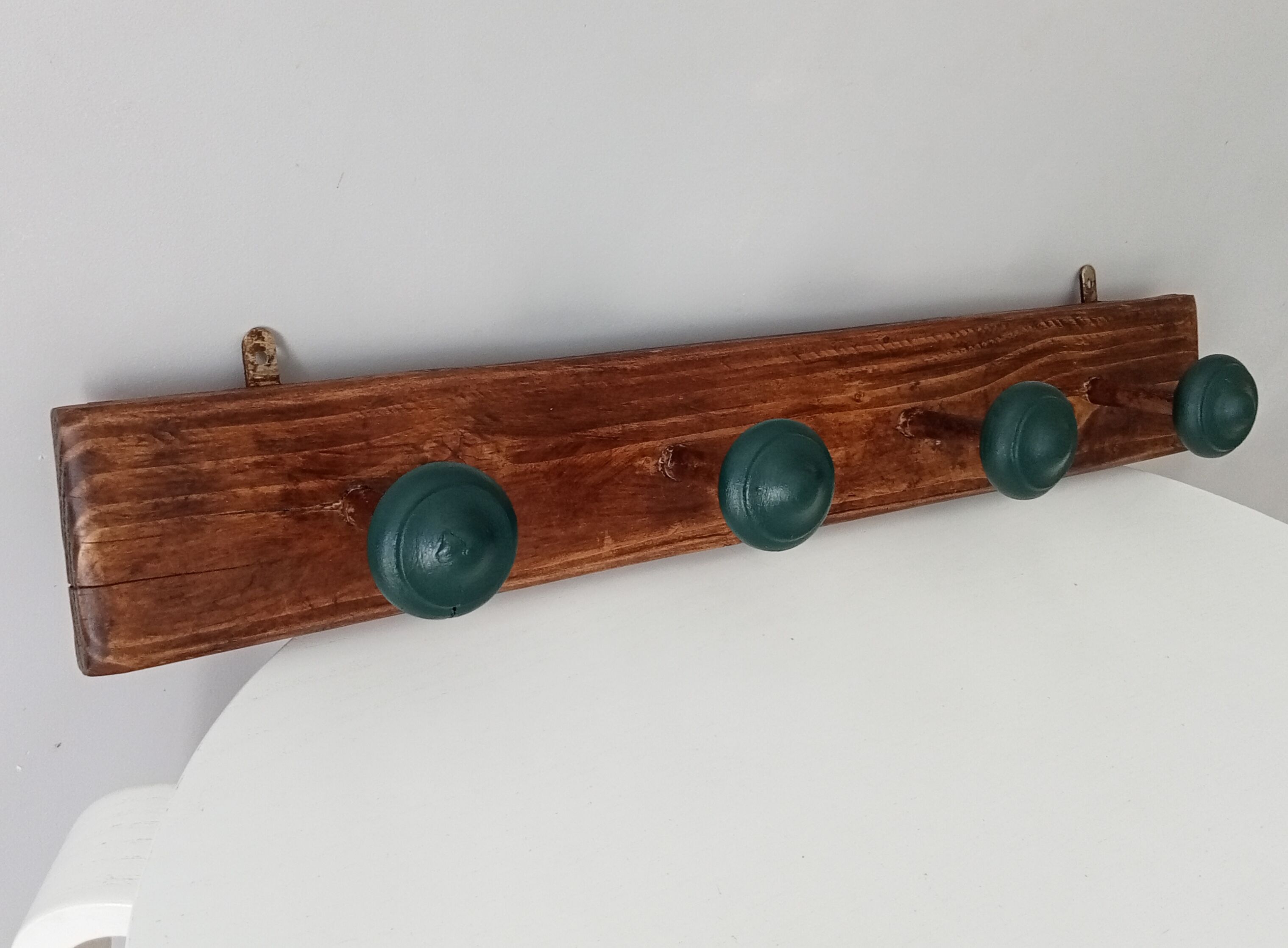 Vintage wall coat rack 40s/50s