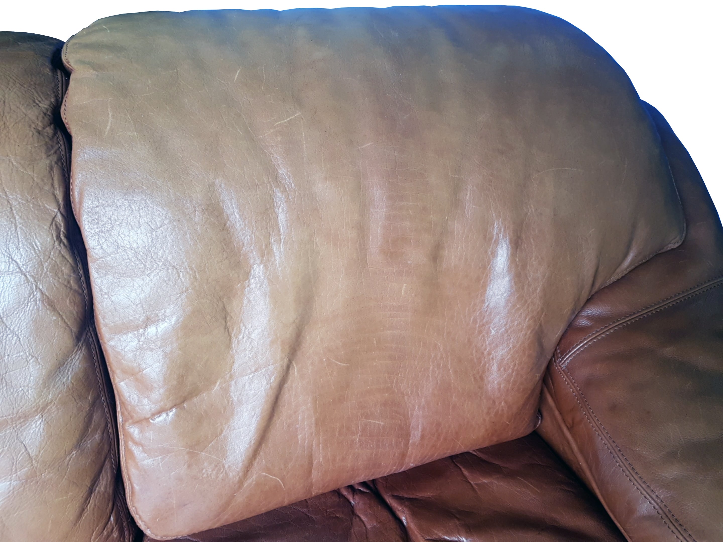 Vintage roche Bobois leather sofa