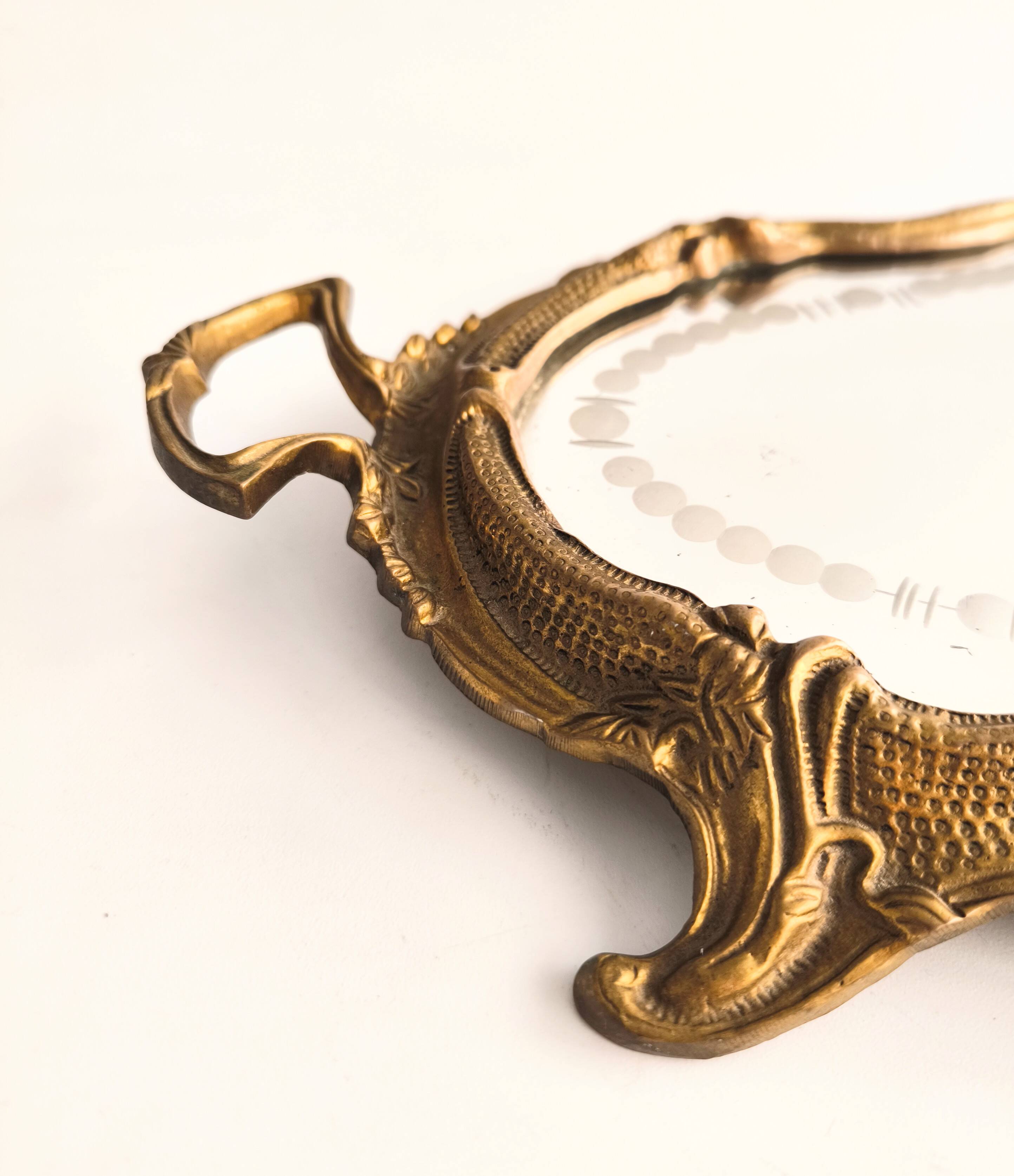 French bronze tray in Louis XV style