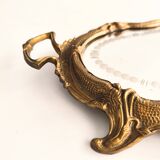 French bronze tray in Louis XV style