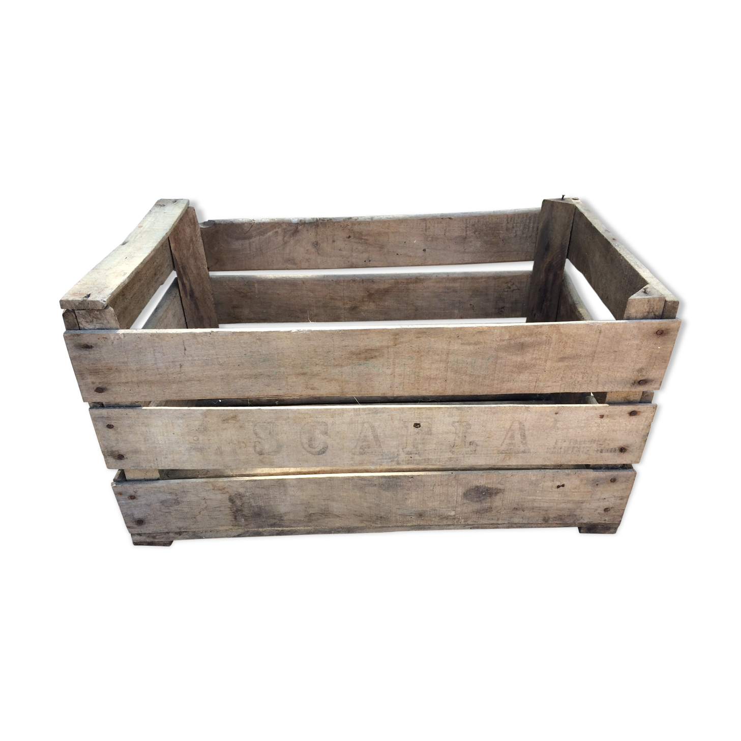 Wooden storage case