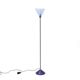 Floor lamp with a glass base and diffuser by Carlo Bartoli for Antonangeli, 1980s.